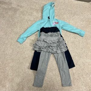 Paul Frank Toddler Girls Hoodie And Pants Sz 3T-4T